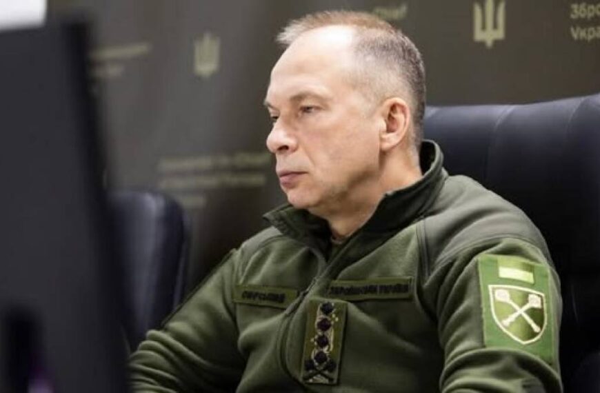 Сирський високо оцінив командирів, які тримають найскладніші ділянки фронту
