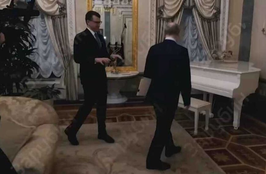 Особисте життя Путіна: диктатор показав свою квартиру в Кремлі