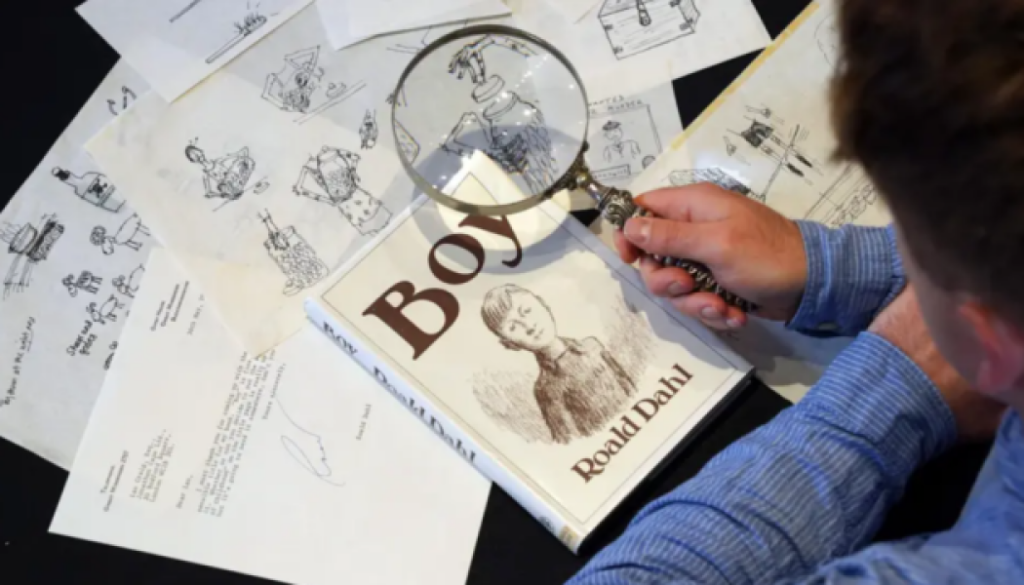 Ескізи письменника Роальда Дала виставлять на аукціон 5 Ескізи письменника Роальда Дала виставлять на аукціон 5