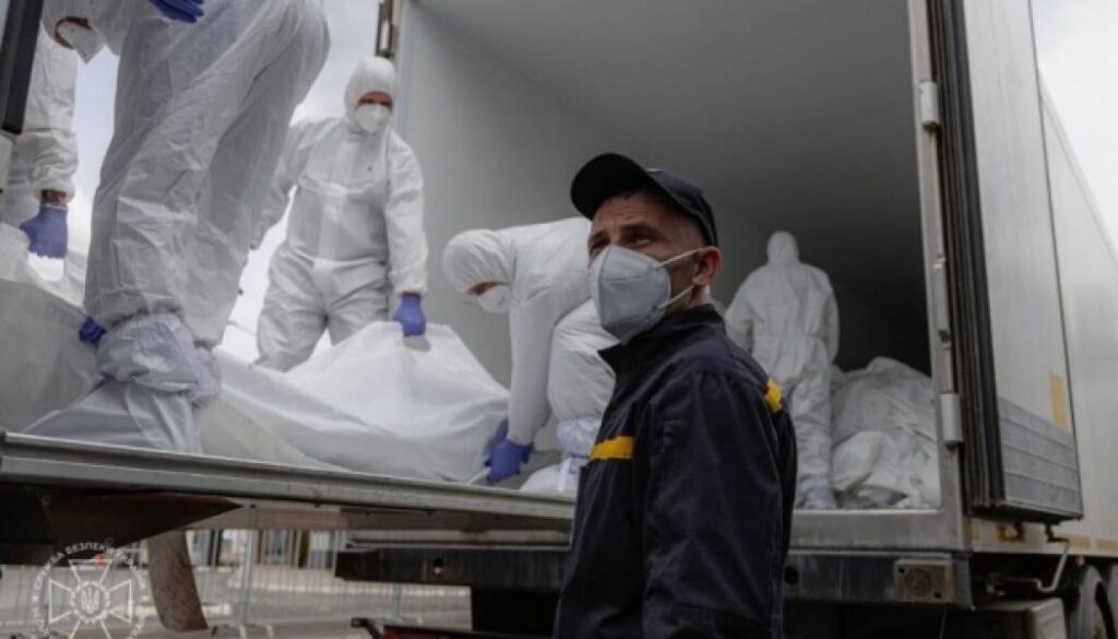 Клименко опублікував докази того, що Російська Федерація передає Україні тіла своїх солдатів 1 Клименко опублікував докази того, що Російська Федерація передає Україні тіла своїх солдатів 1