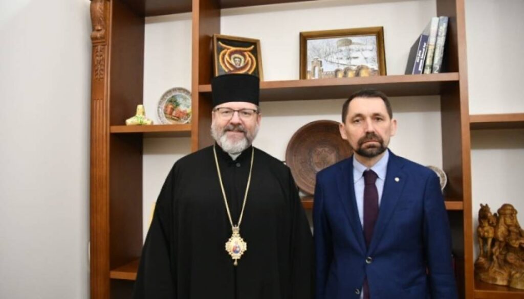 Точицький обговорив з главою УГКЦ партнерство церкви та держави під час війни 7