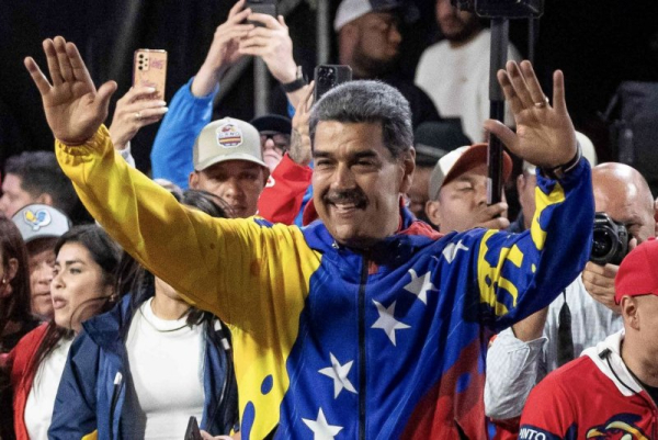 Venezuelan President Nicolas Maduro on Tuesday announced Christmas will start October 1 in Venezuela for a second straight year. File Photo by Ronald Pena/EPA