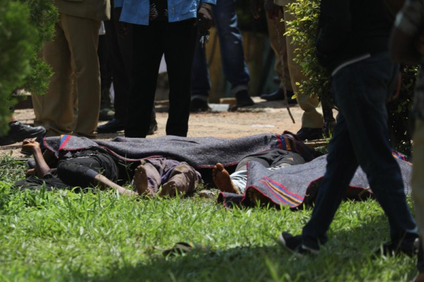 The ongoing battle between the jihadist group Boko Haram and villagers in Nigeria's Borno state erupted over the weekend when at least 60 people were killed in an overnight attack, according to local officials. Photo by freelance photographer/EPA/EFE