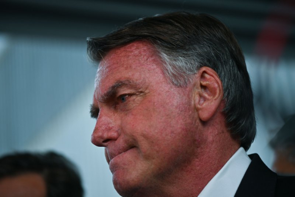 Brazil's Supreme Court on Thursday convicted former President Jair Bolsonaro of plotting a coup to overturn the 2022 presidential election won by President Luiz Inacio Lula da Silva. Photo by Andre Borges/EPA-EFE