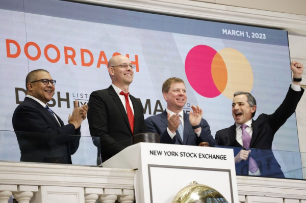 Delieveroo CEO Will Shu to step down from the delivery food company after its takeover by DoorDash is completed. Photo by John Angelillo/UPI
