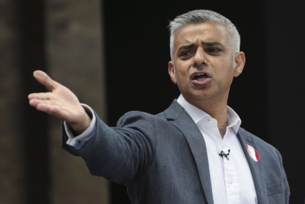 London Mayor Sadiq Khan denied President Donald Trump's claim that he wants to impose sharia law in England's capital and on Wednesday accused the president of being 