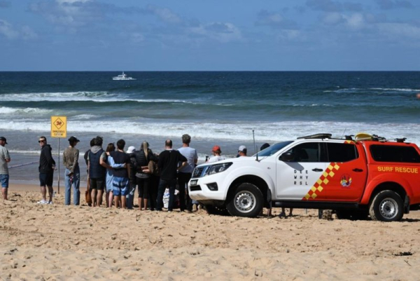 A 57-year-old man has died after being bitten by what officials are calling a “large shark,” while surfing at Long Reef Beach north of Sydney, Australia, police confirmed Saturday. Photo by Dean Lewins/EPA-EFE