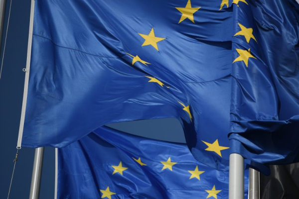 U.S. President Donald Trump pledged to match any European Union tariffs on China and Russia if Brussels agreed to get on board with his proposal to pressure Russia into halting the war in Ukraine by cutting off its oil revenues. File photo by Patrick Seeger/EPA-EFE