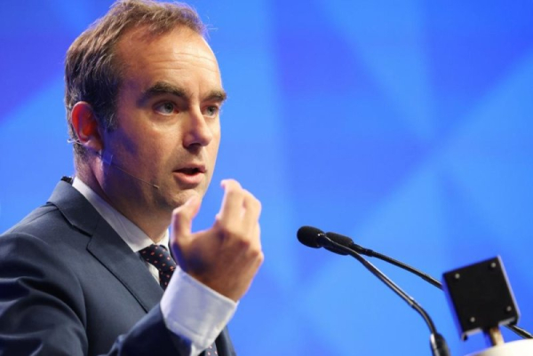 France's Armed Forces Minister Sebastien Lecornu is French President Emmanuel Macron's pick to replace outgoing Prime Minister Francois Bayrou amid the French government's budgetary and debt concerns. File Photo by How Hwee Young/EPA