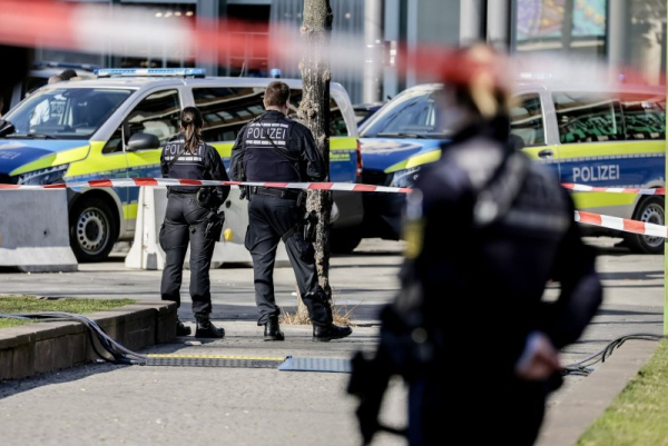 German Police said Iris Stalzer, the center-left Social Democratic Party mayor of Herdecke, was reportedly stabbed Monday in an attack near her home in the German state of North-Rhine Westphalia. File Photo by Ronald Wittek/EPA