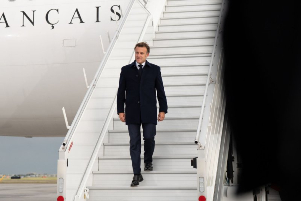 France's embattled president, Emmanuel Macron, appeared increasingly isolated Tuesday after even his allies joined in a growing chorus of criticism of his leadership of the republic amid calls for early parliamentary and presidential elections. File Photo via G7/UPI