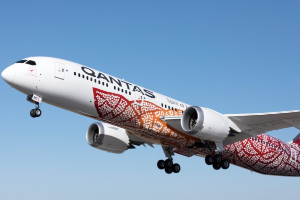 Qantas Airlines announced the stolen data of more than 5 million customers was released Saturday from a cyberattack in July. Handout File Photo by Brent Winstone/EPA