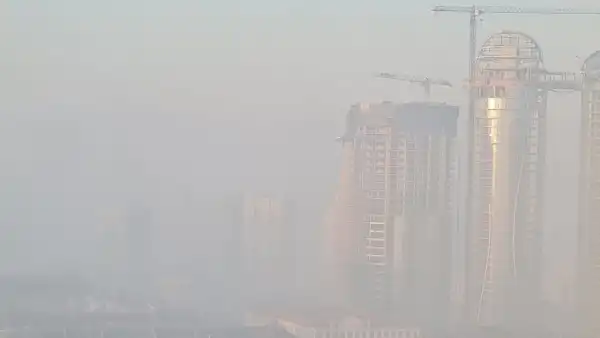 Повітря в Києві забруднене шкідливими речовинами.