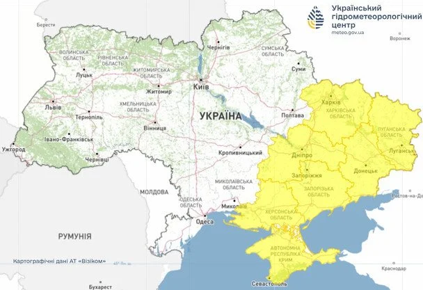 Скандинавський циклон насувається на Україну: де прогнозують снігопади 8 Синоптики попереджають про густий туман у кількох областях України / © Укргідрометцентр