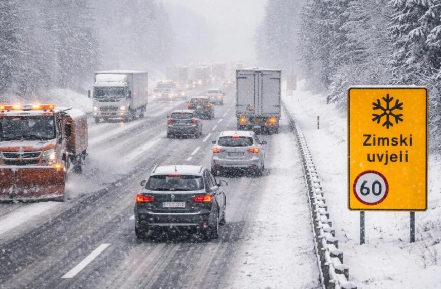 Зима знову тут: через снігопади в європейській країні оголошено найвищий рівень небезпеки