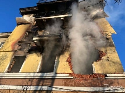 Одна особа загинула, двоє отримали поранення внаслідок російського удару по Сумській області. 8