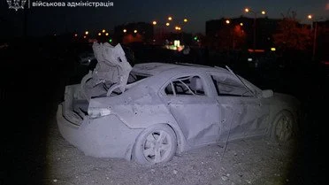 Атака на Запоріжжя_8 / © Очільник Запорізької ОВА Іван Федоров