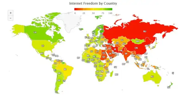 Рівень інтернет-цензури істотно підвищився: підсумки нового дослідження 3