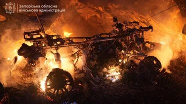 Атака на Запоріжжя_2 / © Очільник Запорізької ОВА Іван Федоров