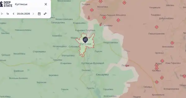 Російські війська посилили наступ на Куп'янськ і намагаються перетнути річку Оскіл. 18