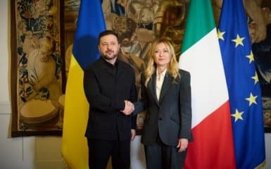 Зеленський поділився подробицями переговорів з Мелоні