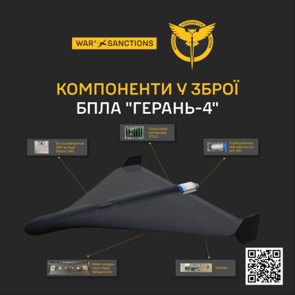ГУР опублікувало інформацію про російський реактивний дрон "Герань-4" 4 ГУР опублікувало інформацію про російський реактивний дрон "Герань-4" 4