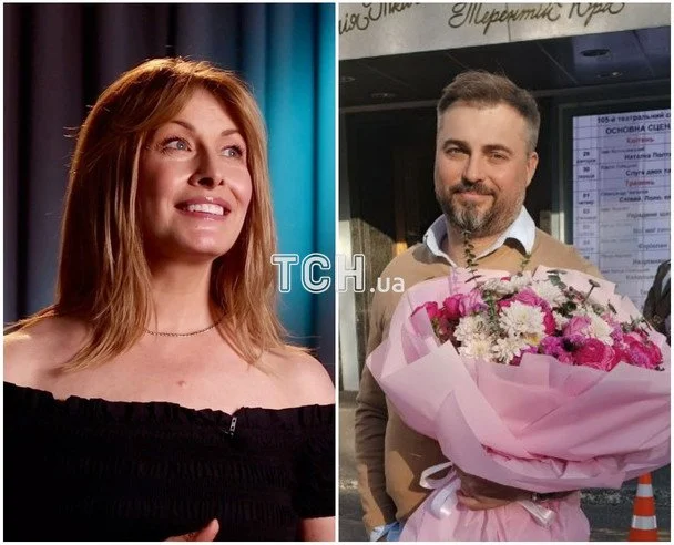 Олена Кравець натякнула на складний етап у стосунках із чоловіком-військовим і здивувала зізнанням. 2 Олена Кравець і її чоловік Сергій / © ТСН