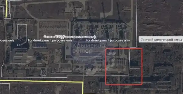 Сакальська ТЕЦ у захопленому Криму зайнялася після нічного нападу та серії з шістнадцяти вибухів 17