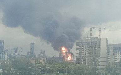 Генеральний штаб оприлюднив деталі атаки на Московський НПЗ, надавши фото та відеоматеріали. 17 Генеральний штаб оприлюднив деталі атаки на Московський НПЗ, надавши фото та відеоматеріали. 17