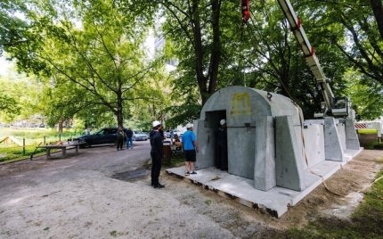 Перший модульний притулок з'явився в центрі Таллінна 4 Перший модульний притулок з'явився в центрі Таллінна 4