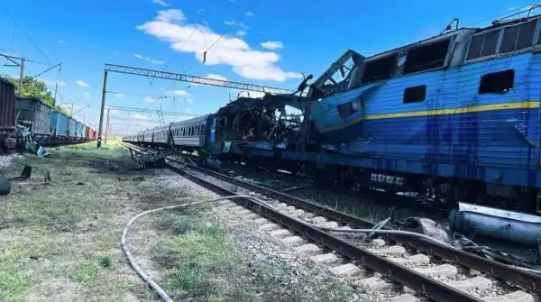 Головна 49 Наслідки атаки дронами на пасажирський потяг та локомотив…