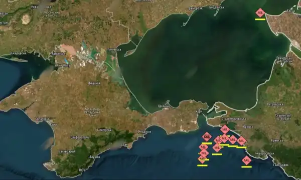 Українські безпілотники атакували ще 13 кораблів російського “тіньового флоту”.