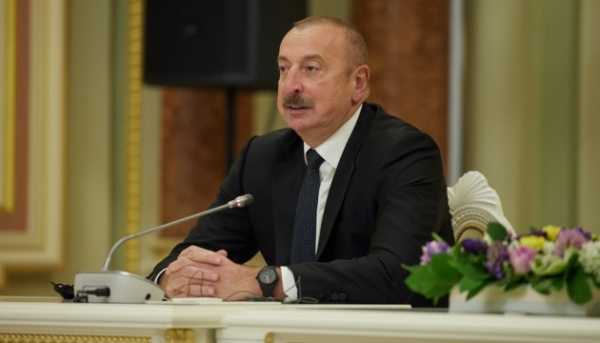 Алієв підтвердив таємні переговори у Баку між колишніми німецькими посадовцями та представниками Росії стосовно конфлікту в Україні.
