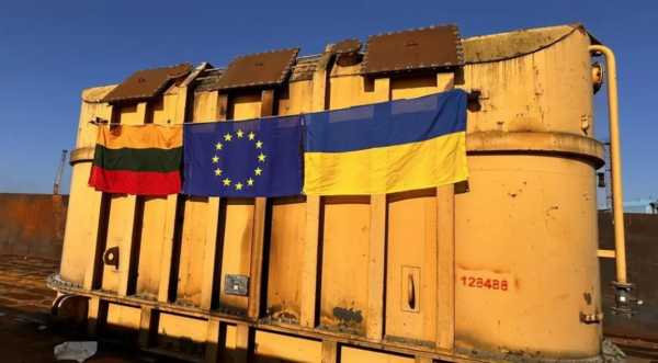 Литовська сторона надала Житомирській та Київській областям допомогу у вигляді понад 28 тонн обладнання для енергетичного сектору. 4 Литовська сторона надала Житомирській та Київській областям допомогу у вигляді понад 28 тонн обладнання для енергетичного сектору. 4
