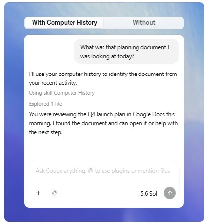 OpenAI навчила ChatGPT запам'ятовувати дії користувачів на Mac. Як функціонує Комп'ютерна історія? 15 OpenAI навчила ChatGPT запам'ятовувати дії користувачів на Mac. Як функціонує Комп'ютерна історія? 15