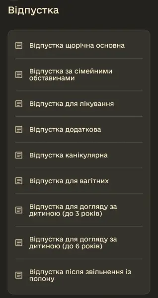 Як подати рапорт на відпустку військовослужбовцю 22