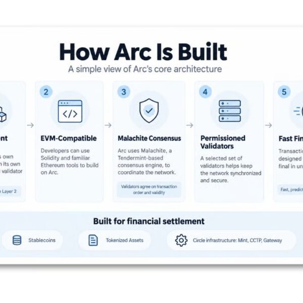 Arc Blockchain: все, що потрібно знати про Layer 1 від Circle