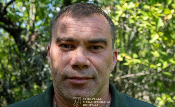 Військовий з 41-ї бригади попри поранення уклав мотиваційний контракт