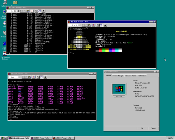 Linux оживив старий ПК із Windows 95